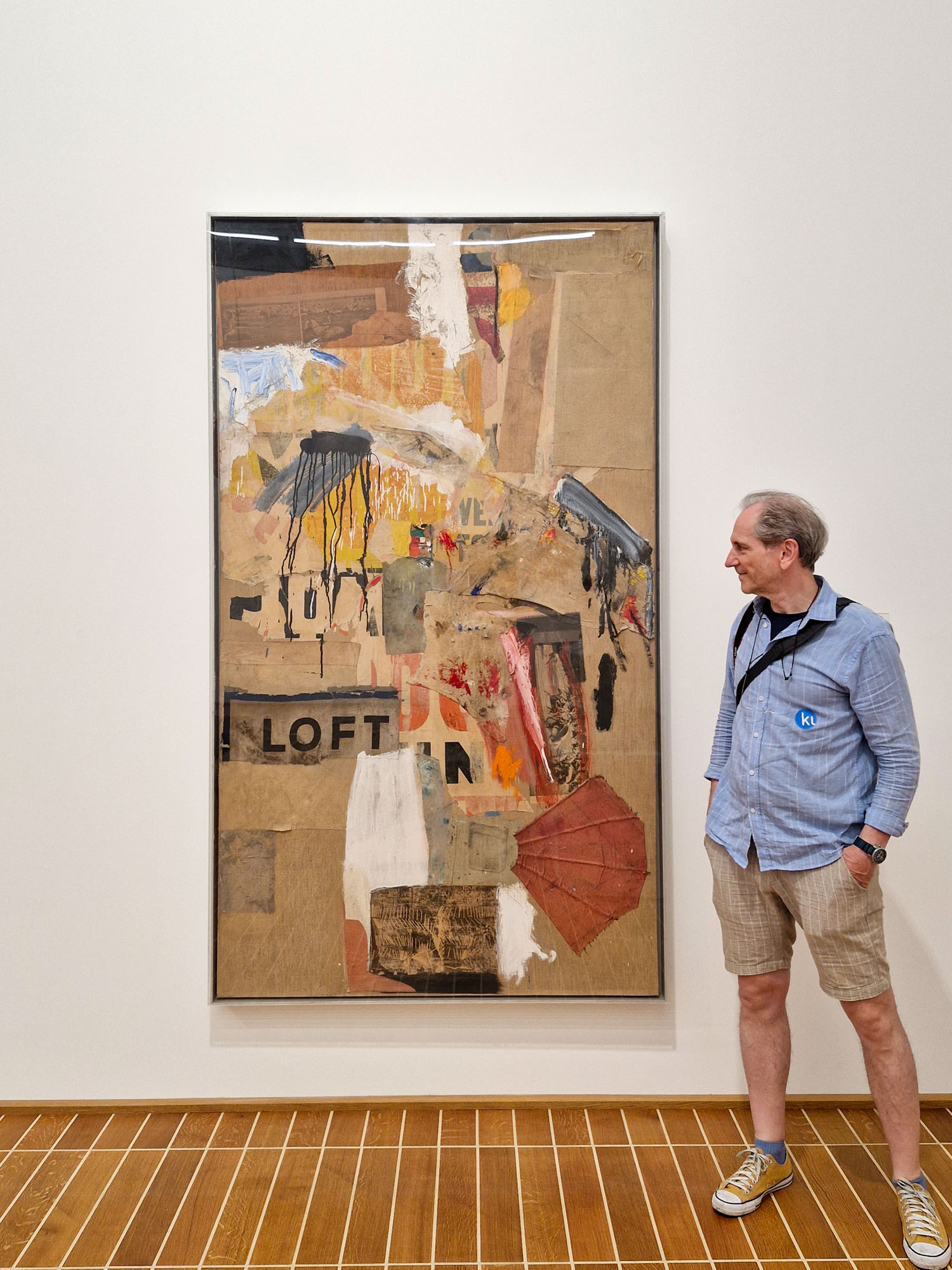 Foundation Beyeler with Robert Rauschenberg